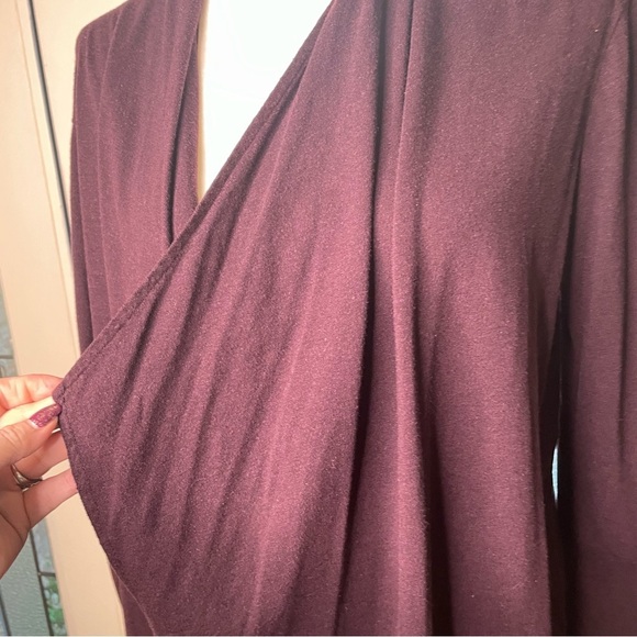 Ann Taylor Open Cardigan Sweater Office Work Long Sleeve Sz L - Picture 4 of 7